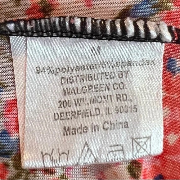 Ditsy floral print cross back dress size medium - Picture 7 of 7